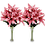 Kit 2 Buquê De Lírio Grande Artificial 9 Flores Premium 53cm - Imagem 1
