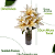 Kit 2 Buquê De Lírio Grande Artificial 9 Flores Premium 53cm - Imagem 7
