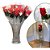 Kit 120 Botão De Rosas Artificiais Embalados Presente Luxo - Imagem 1