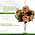 Kit 2 Buquê De Rosas Grande Artificial 11 Flores Luxo 53cm - Imagem 6