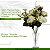 Kit 2 Buquê De Rosas Grande Artificial 11 Flores Luxo 53cm - Imagem 8