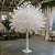 Kit 48 Galhos Ficus Brancos Folhagem Decorativa Artificial - Imagem 4