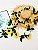 Kit 2 Corrente Girassol Artificial 2,30m Pendente Decoração - Imagem 6