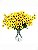 Kit 8 Mini Buquê  de Girassol Artificial 33cm Realista Luxo - Imagem 1