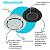 Suporte Embutir Teto Circular Alexa Echo Dot 3ª Geração - Imagem 4