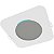 Suporte Teto Branco Quadrado p/ Embutir Alexa Echo Pop - Imagem 1