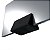 Suporte Preto Ajustável p/ Fonte de Notebook embaixo da Mesa - Imagem 2
