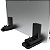Suporte Mesa Preto Ajustável Notebook Fechado Gamer Vertical - Imagem 6