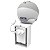 Suporte Stand Tomada Branco p/ Alexa Echo Dot 4 - Imagem 4