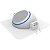 Suporte Embutir Teto Branco p/ Alexa Echo Dot 4 e 5 Quadrado - Imagem 3