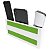 Suporte Parede Branco Triplo p/ Controle Remoto e Celular - Imagem 5