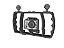 Suporte Estabilizador Preto Cage p/ GoPro e Xiaomi Action - Imagem 5