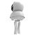 Suporte Adaptador Branco p/ Câmera Berço Tplink Tapo C200 - Imagem 7