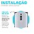 Suporte Teto Roteador Wi-Fi Mesh Tp-Link Deco X20/X50/X60 - Imagem 4