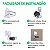 Suporte de Tomada Transparente Alexa Echo Pop e Dot 3ª/4ª/5ª - Imagem 3