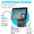 Suporte Base Elevação de Mesa com Enrolador de Cabos Compatível com Alexa Echo Show 10 - Preto - Imagem 2