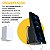 Porta Suporte de Parede Preto Compatível com Controle Remoto Universal Tv Ar Condicionado Som e Celular - Imagem 4