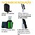 Porta Suporte de Parede Preto Compatível com Controle Remoto Universal Tv Ar Condicionado Som e Celular - Imagem 5