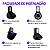 Suporte Parede Branco p/ Tomada Amazon Alexa Echo Pop - Imagem 3