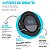 Suporte Embutir Teto Parede Móvel Branco Compatível Alexa Echo Spot - Imagem 2