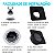 Suporte Embutir Teto Parede Móvel Branco Compatível Alexa Echo Spot - Imagem 3