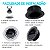 Suporte Embutir Teto Parede Móvel Branco Compatível com Alexa Echo Spot - Imagem 3