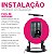 Suporte Apoio Stand para Embutir no Teto Compatível com Câmera de Vídeo Intelbras IM4C e IM4 Mibo - 360 graus - Imagem 4