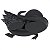 Suporte de Mesa Estilo Baby Dragon Dragão Preto Compatível com Alexa Echo Dot 4 e 5 - Imagem 9