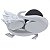 Suporte de Mesa Estilo Baby Dragon Dragão Branco Compatível com Alexa Echo Dot 4 e 5 - Imagem 9