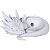 Suporte de Mesa Estilo Baby Dragon Dragão Branco Compatível com Alexa Echo Dot 4 e 5 - Imagem 10