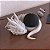 Suporte de Mesa Estilo Baby Dragon Dragão Branco Compatível com Alexa Echo Dot 4 e 5 - Imagem 6