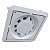 Arandela Suporte de Embutir no Teto Branco Linha Lux Para Alexa Echo Dot 3 - Imagem 8