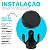 Suporte Fixar Parede Teto Branco Compatível Com Alexa Echo Dot 4 e 5 - Imagem 4