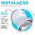 Suporte Base De Mesa Branco Compatível Amazon Alexa Echo Dot 4 E 5 - Imagem 4