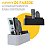 Suporte De Parede Quadruplo Branco P/ Controle Remoto Carteira Celular - Imagem 2