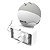 Suporte De Parede Tomada Branco Compatível Com Alexa Echo Dot 4 E 5 - Imagem 4