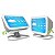 Suporte Ajustável Mesa Branco Compatível Alexa Echo Show 5 3ª Gen - Imagem 6