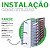 Suporte Stand Organizador Parede Transparente Para 10 Dvd Blueray Jogos - Imagem 4