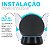 Suporte Base Preto De Mesa Com Asas Rosa Compatível Alexa Echo Dot 4 e 5 - Imagem 4