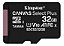 Cartão De Memória Microsd 32gb Com Adaptador Canvas Kingston - Imagem 2