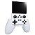Suporte Handhelp Comfort Grip Branco Para Console Anbernic R35s R36 - Imagem 1