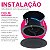 Suporte Linha Pro Embutir no Teto Preto Compatível Alexa Echo Dot 4 5 - Imagem 4