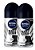Kit 2 Desodorantes Roll-On Men Invisible Black & White 50ml | Nivea - Imagem 1