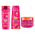 Kit Elseve Liso Dos Sonhos Shamp + Condic 400ml + Mascara - Imagem 1