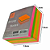 Bloco Adesivo 76x76mm 400 Folhas Neon | Sticky Notes Coloridos para Recados, Lembretes e Escritório - Imagem 3