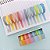 Fita Washi Tape 0.7mm Fininha Tons Pastéis C/12 - Imagem 2