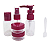 Kit Frascos Para Viagem 7 Peças - Imagem 1