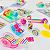 Washi Tape Estampadas Kit C/9 Fitas + 3 Suportes - Imagem 2