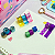 Washi Tape Estampadas Kit C/12 + 3 Suportes Dispenser Com Cortador - Imagem 3