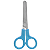 Tesoura Escolar KS-65 Ponta Redonda Cis Cores - Imagem 2